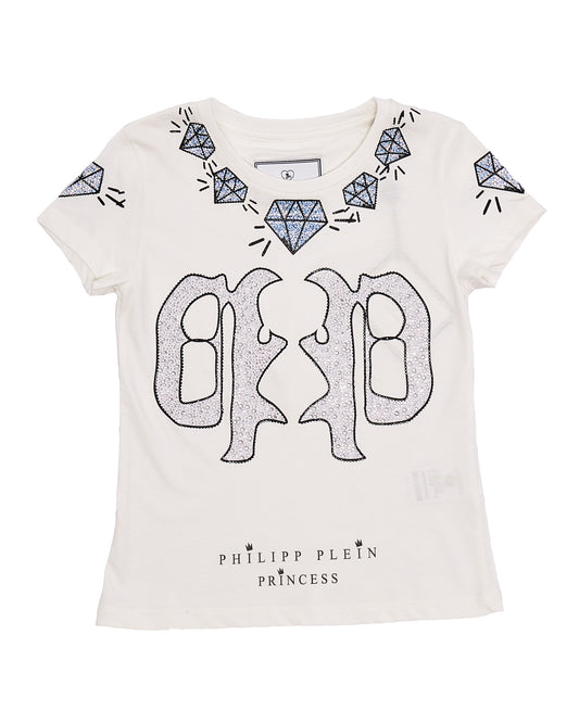 Ropa para niños - camiseta blanca Philipp Plein