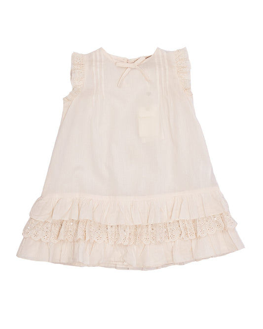 ROPA PARA NIÑAS - VESTIDO ALGODON CHANTILLY TWINSET