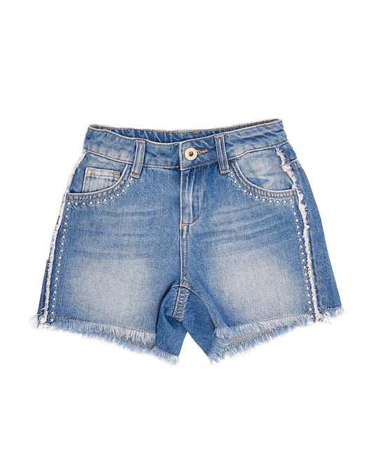 ROPA PARA NIÑAS - SHORTS JEANS DENIM MEDIO TWINSET