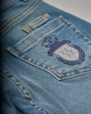 ملابس الأطفال - جينز أزرق اللون من ماركة Billionaire &quot;East End&quot;.