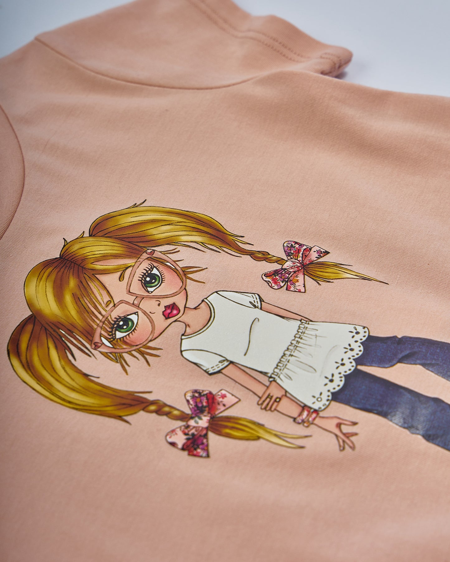 GIRLS CLOTHING - T'SHIRT BLOSSOM BABY TWINSET