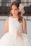 Vestido de ceremonia blanco 432 para niñas de la marca MIMILÚ