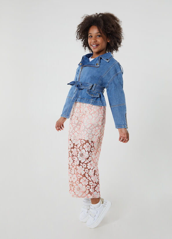 Ropa para niñas - chaqueta denim de la marca LIUJO