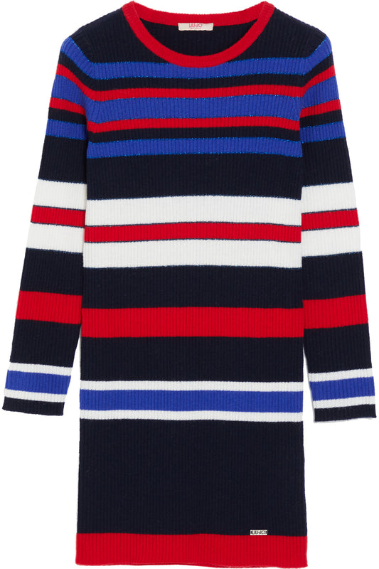 Vestido EN RAYAS en manga larga de la marca LIUJO