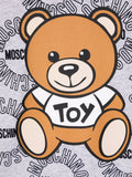 Ropa para niños -  camiseta gris toy MOSCHINO