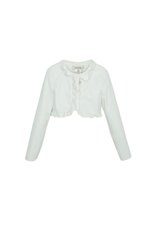 ROPA PARA NIÑAS - CHAQUETA PIEL ARTIFICIAL CHANTILLY TWINSET