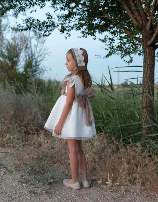 Vestido de ceremonia Mercedes de l marca MARINA'S MODA