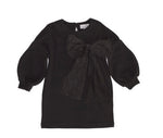ملابس الأطفال - سترة طويلة سوداء داكنة من ماجيل