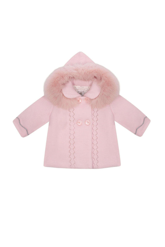 ROPA PARA NIÑOS - ABRIGO  NIÑA ROSA - Modini Shop