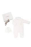 Body con manga larga de algodón para bebé niña invierno La Perla - Modini Shop