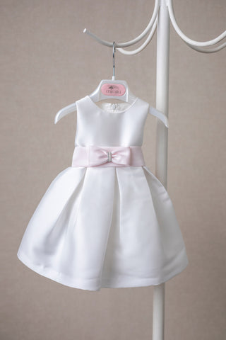 MIMILÚ brand white 347 ceremony dress for girls