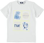Ropa para niños - camiseta blanca FNK MANUELL&FRANK