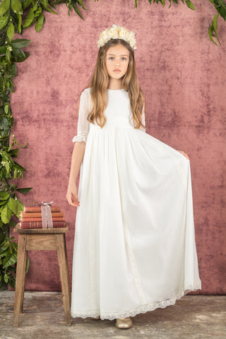 فستان بولين للمناولة للفتيات من ماركة Flor de C