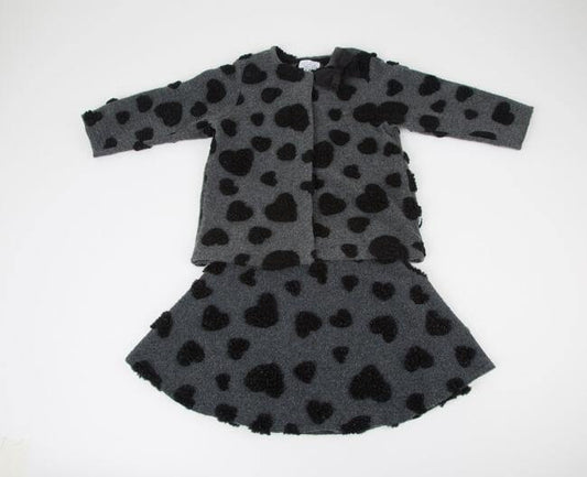 ROPA PARA NIÑAS - JERSEY CORAZONES MAGIL - Modini Shop
