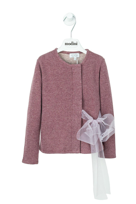 ROPA PARA NIÑAS - SUDADERA GRANATE DE MAGIL - Modini Shop