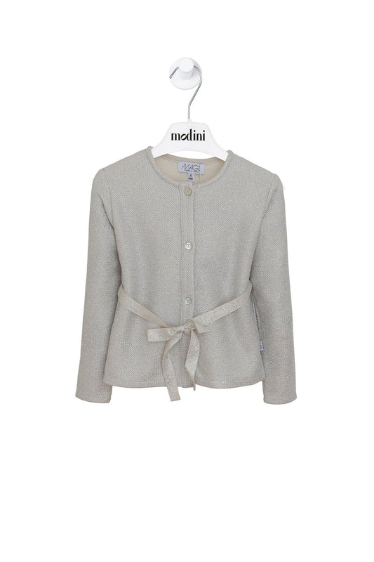 ROPA PARA NIÑOS - CARDIGAN PLATA MAGIL - Modini Shop