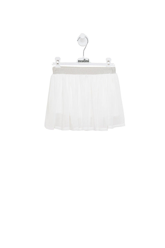 ROPA PARA NIÑOS - FALDA  EN PLATA CON TULL MAGIL - Modini Shop
