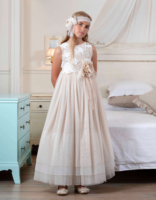 VESTIDO COMUNION CELINE - Modini Shop