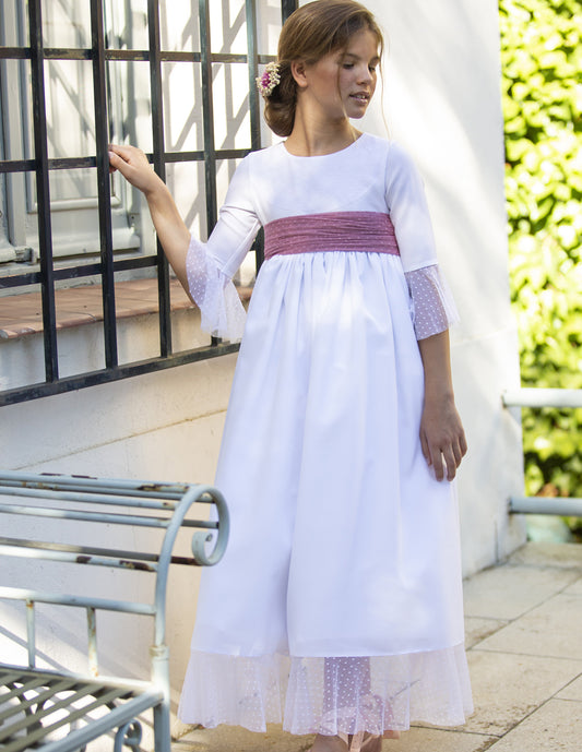 Vestido de comunión Provenza de la marca Un Vestido Para Tí