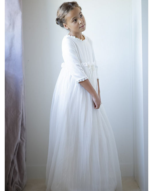 Vestido de comunión Visina de la marca PETRITAS (lazada no incluida)