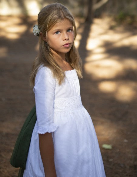 Vestido de comunión Eucalipto de la marca Un Vestido Para Tí