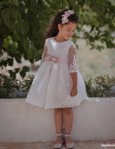 Vestido Mint de ceremonia boda fiesta para niña de la marca Belcoquet –  Modini Shop