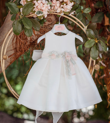 White wedding dress 330 for girls by MIMILÚ for girls