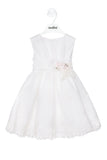 Vestido de ceremonia 352 en color blanco para niñas de la marca MIMILÚ